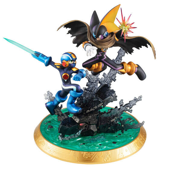 ロックマンとフォルテ、激突の瞬間に息を呑む！『ロックマンエグゼ