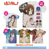 けいおん！』より、「平沢唯」たち放課後ティータイムの5人それぞれの