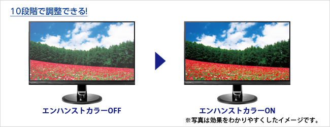 EX-LDQ241DB | 広視野角ADSパネル採用＆WQHD対応23.8型ワイド液晶