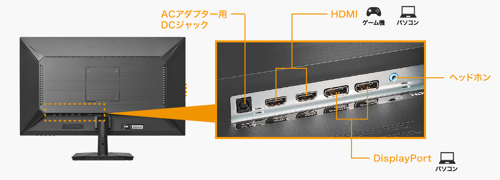 EX-GDQ271UA | 275Hz＆WQHD対応 27型ゲーミングモニター「GigaCrysta