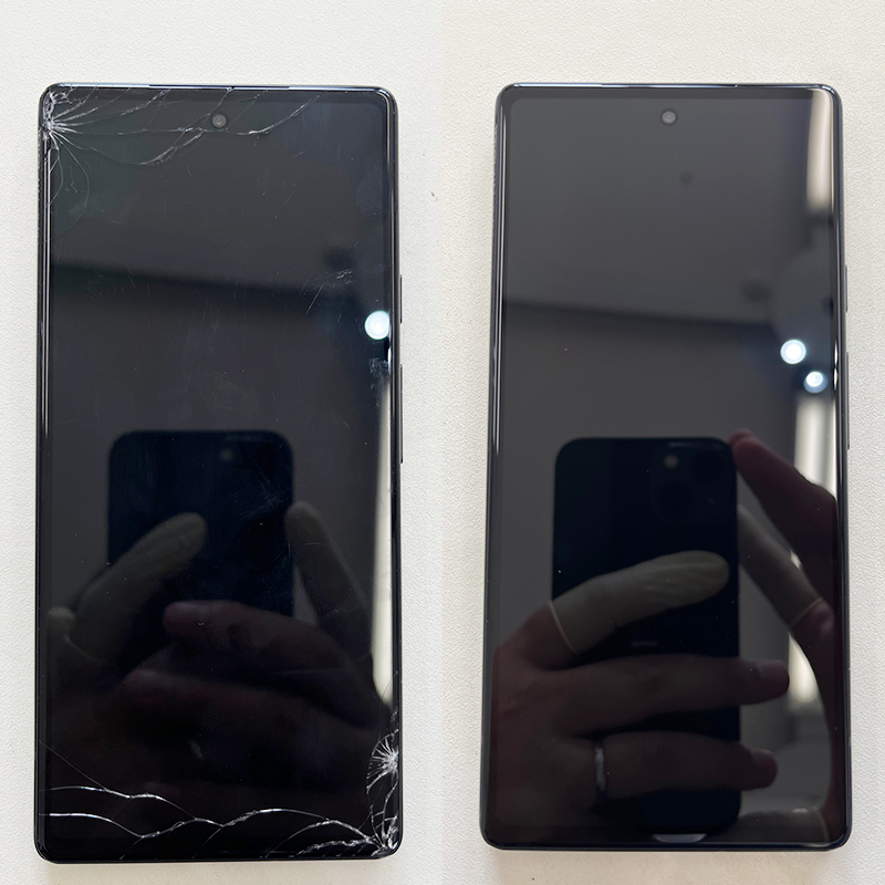 Pixel 6a の画面修理のレポート｜データそのまま！ | スマホ修理なら