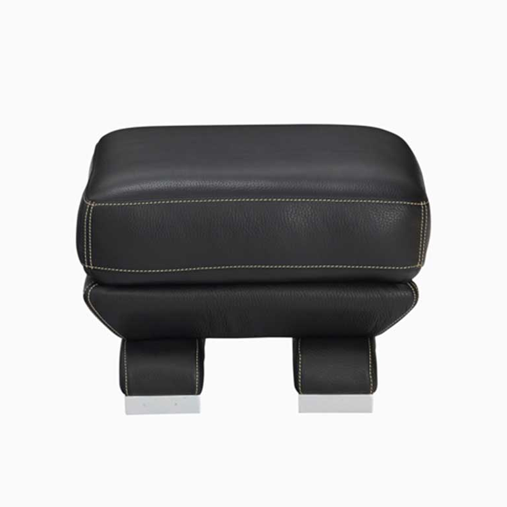オットマン「L/S 01（エルエス01）」 革ブラック色 #R-887C | 【公式