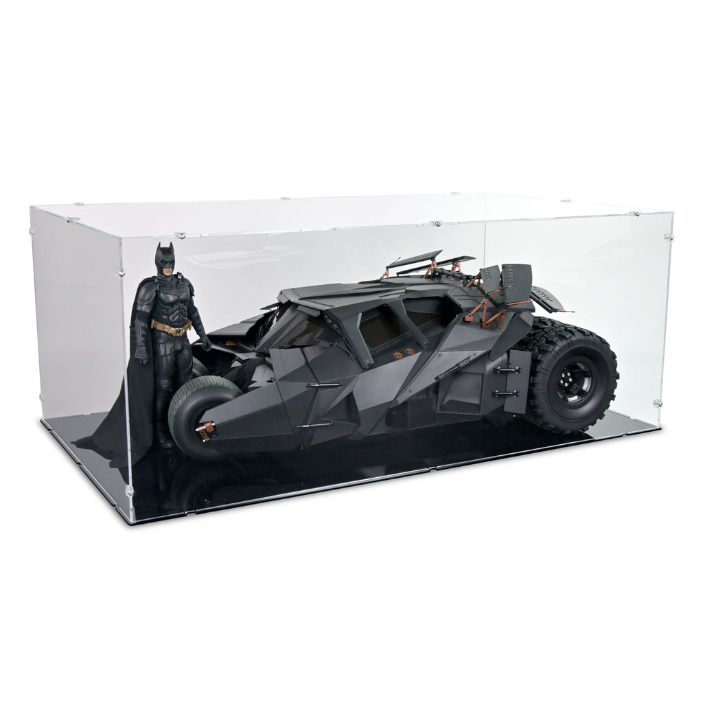 Hot Toys 1/6 Scale Batmobile Tumbler XL Display Box | iDisplayit