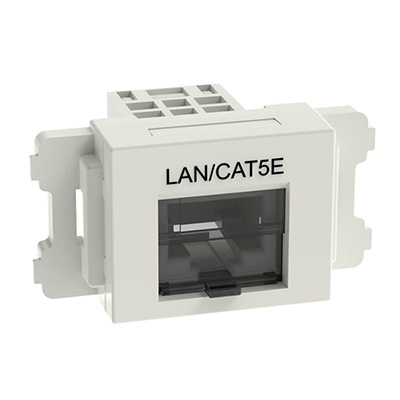 JASSP58IWY MJジャックキットスライドシャッタ－付 CAT5E