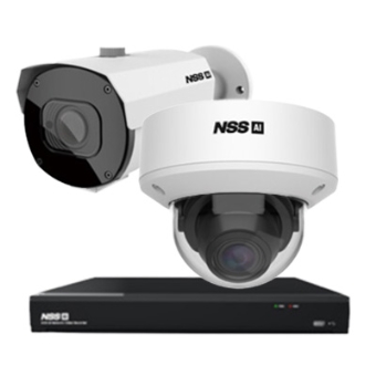 AI 顔認証機能搭載 セキュリティカメラ: 映像・セキュリティ