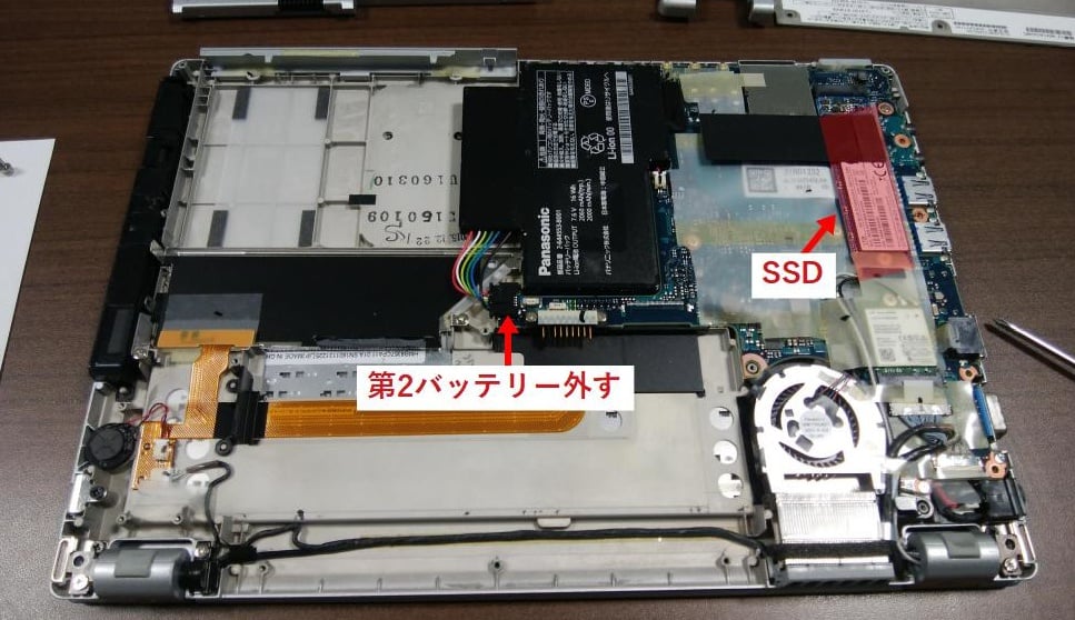 レッツノートCF-MX5のSSDを1TBに換装 | パソコンりかばり堂本舗