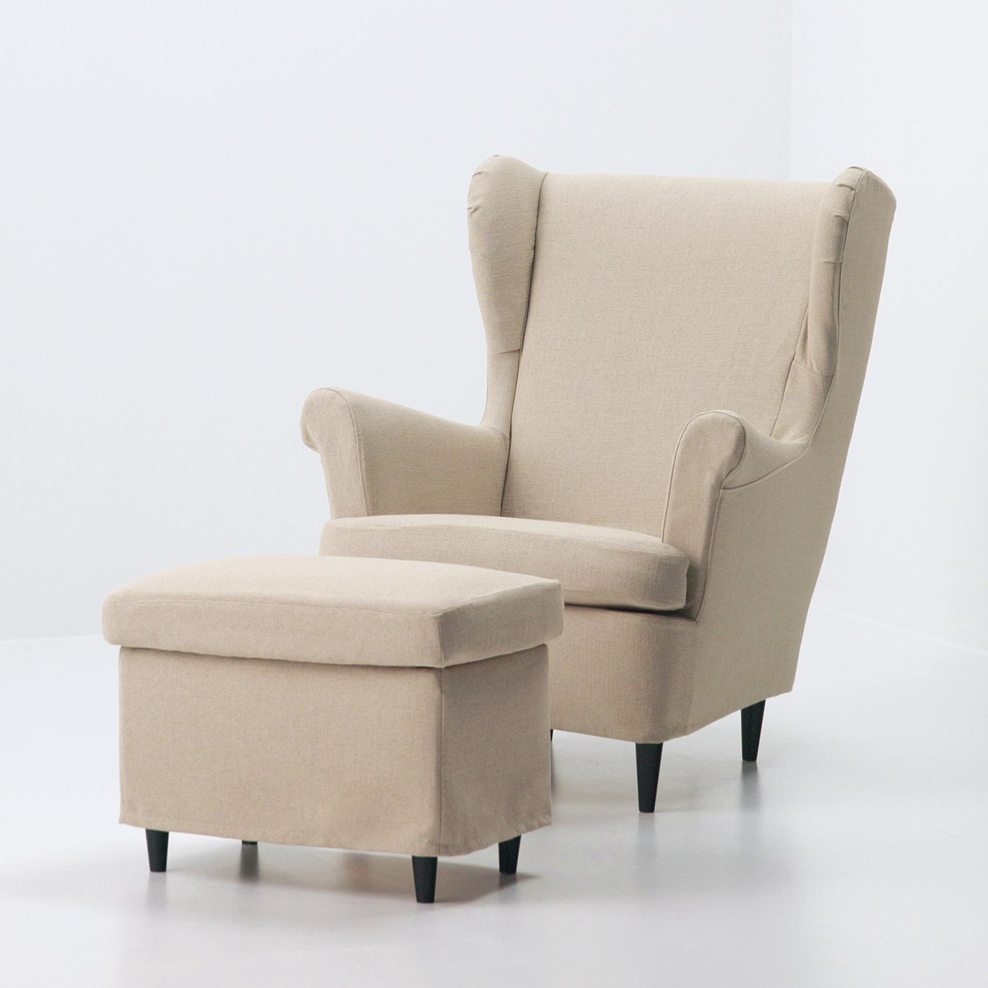 STRANDMON ストランドモン カバー アームチェア/オットマン用