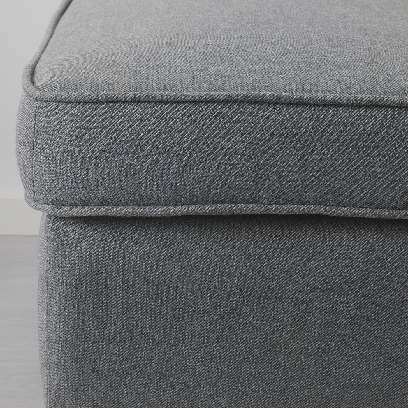 STRANDMON ottoman, Nordvalla dark gray - IKEA