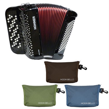 Hohner (アコーディオン専門店・出荷前検品発送)Nova III 96 BLK +