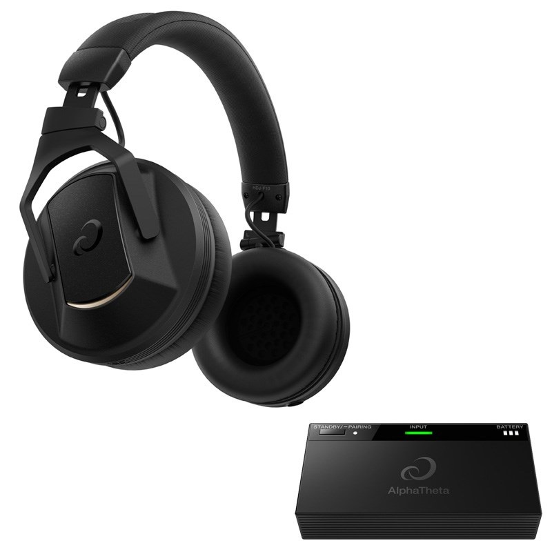 AlphaTheta HDJ-F10-TX 【ワイヤレスDJヘッドホン+トランスミッター