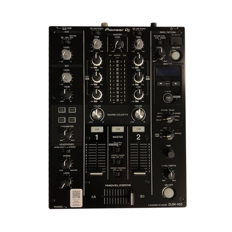 Pioneer DJ DJM-450 【開封済み箱ダメージ新品特価】 ｜イケベ楽器店