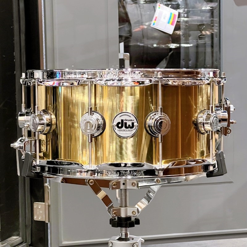 dw DRVN6514SPC [Collector's Series Polished Brass Snare Drum 14