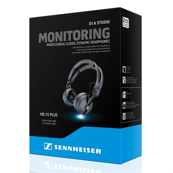 SENNHEISER HD25 PLUS (密閉型ヘッドフォン)(国内正規代理店取り扱い品