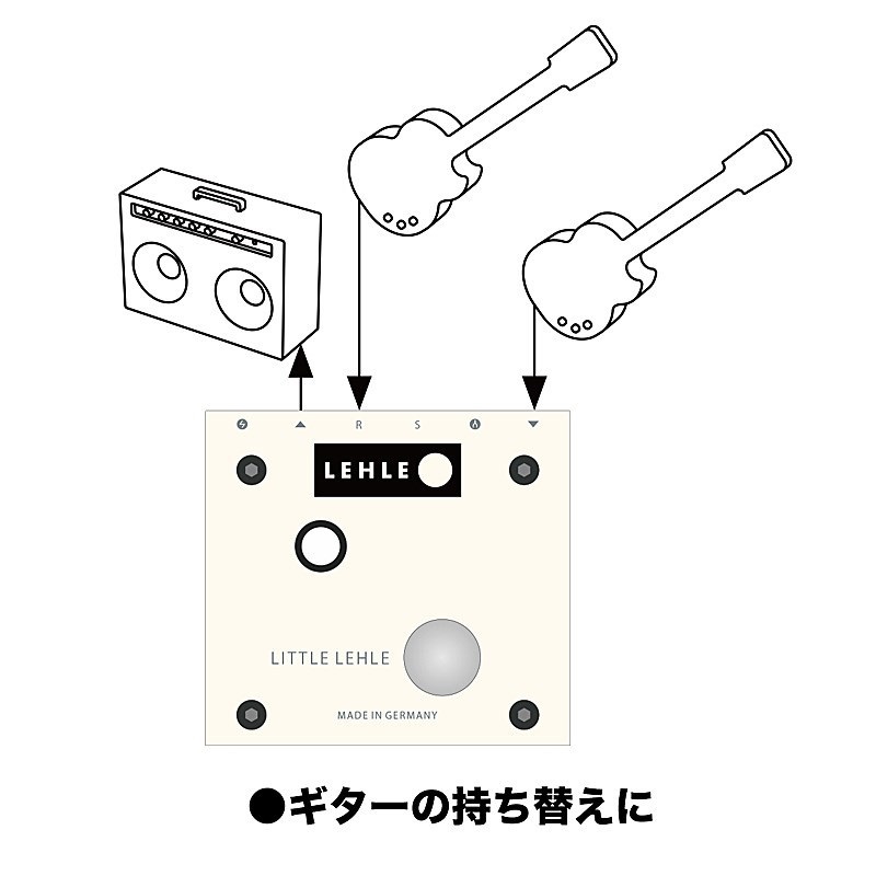 LEHLE LITTLE LEHLE III（リール）ループスイッチャー ｜イケベ楽器店