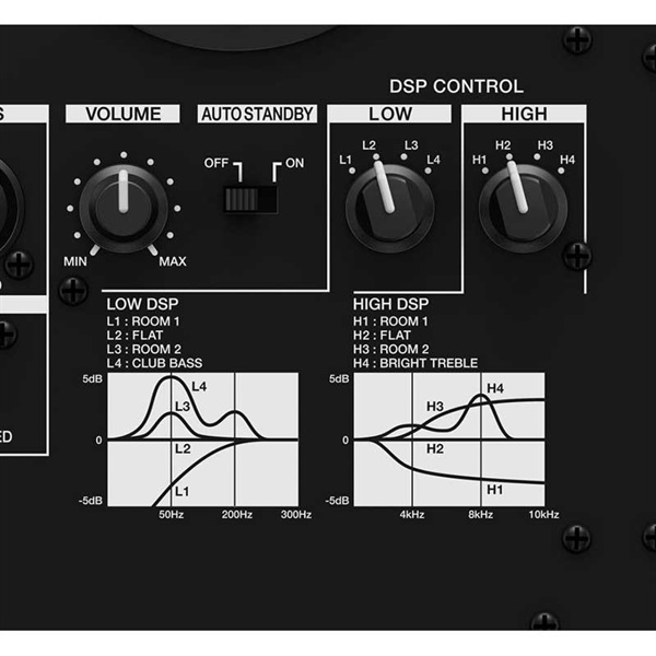 Pioneer DJ VM-50 【1本】【5.25インチ アクティブ モニタースピーカー