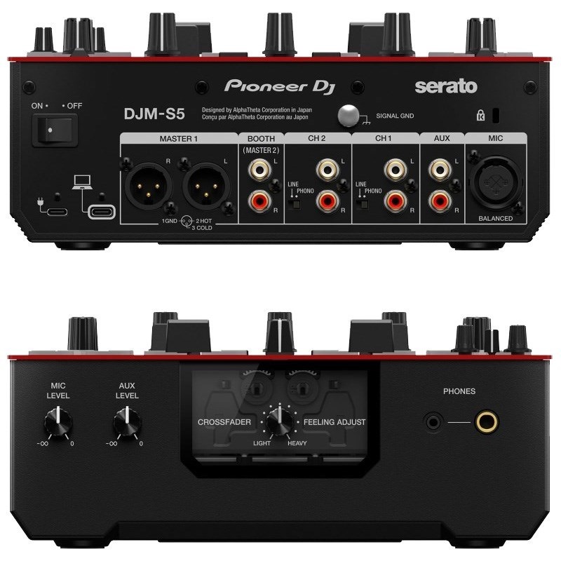 Pioneer DJ DJM-S5 【Serato Control Vinyl付属 豪華5大特典セット