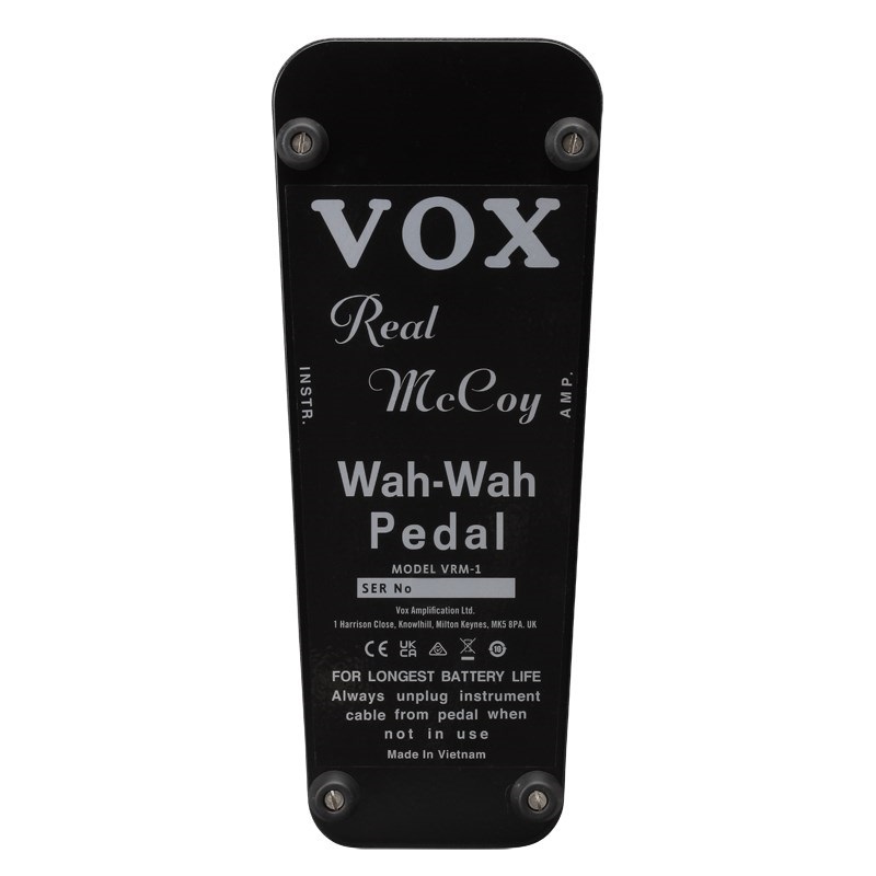 VOX REAL MCCOY WAH（VRM-1） ｜イケベ楽器店オンラインストア