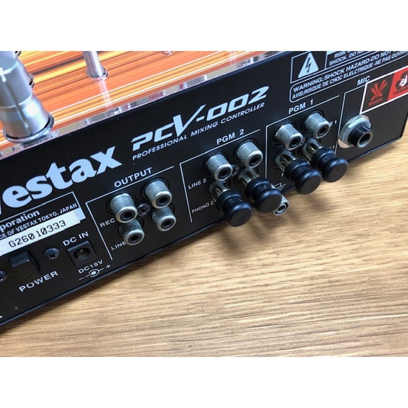 音出確認済】VESTAX PCV-180 DJミキサー 音出確認済】VESTAX PCV-180
