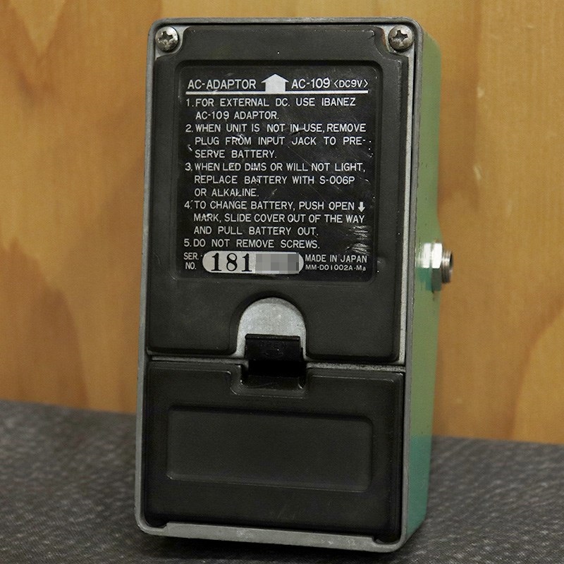 Ibanez VINTAGE Ibanez TS-808 Tube Screamer Overdrive Pro Large