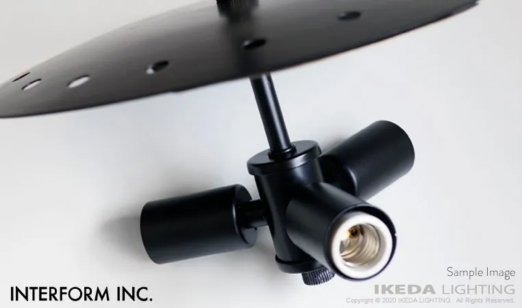 Olin （ブラック） オリーン シーリングライト ｜ インターフォルム