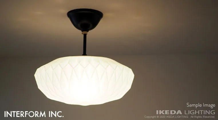 Olin （ブラック） オリーン シーリングライト ｜ インターフォルム