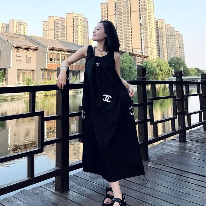 Chanel シャネルハイブランド ワンピース レディース ノースリーブ 無