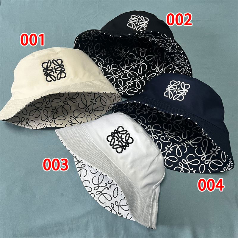 ロエベメンズ バケットハット UVカット帽子 レディース ブランド Loewe