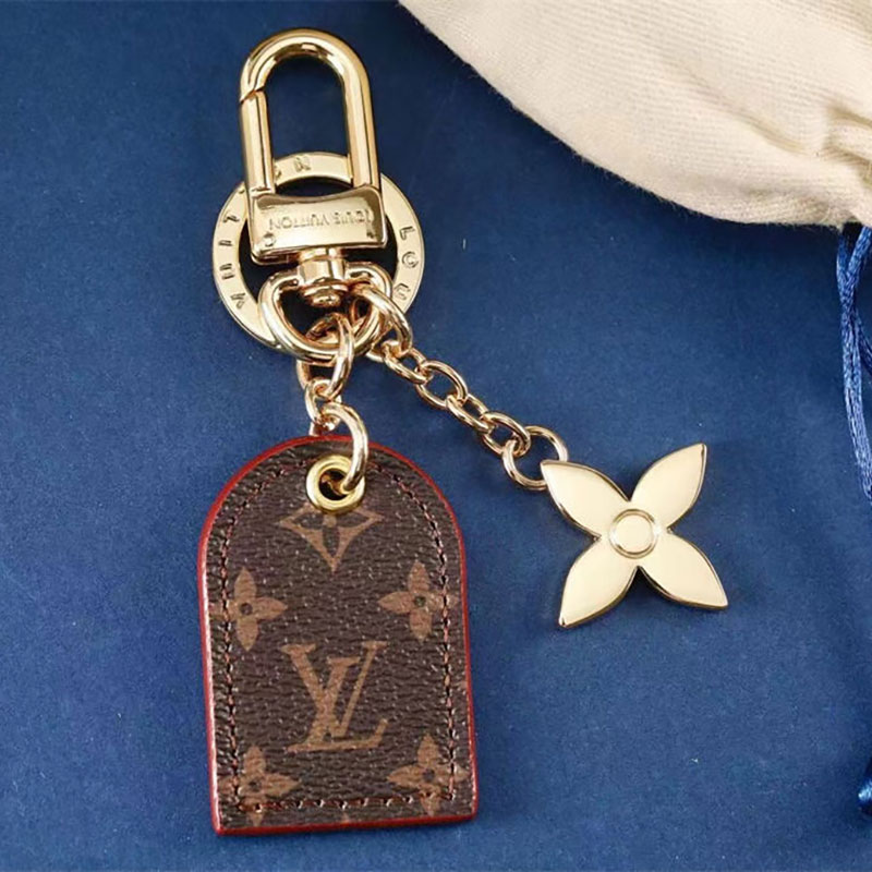 ブランド LV キーホルダー キーリング ルイヴィトン おしゃれ 革 鍵 車