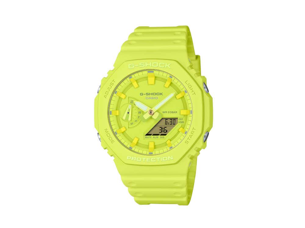 G-SHOCK Casio Classic Quartz Watch, Bio-Based Resin, Green, GA