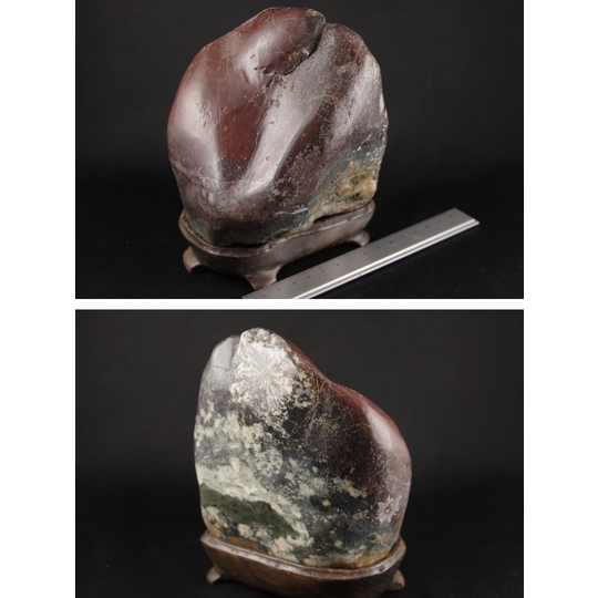 岐阜県根尾谷産菊花石 置石 1．5kg 天然石販売 名取貴石 天然石