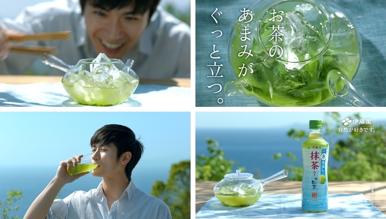 氷水出し 抹茶入り お～いお茶」新作TV-CM『夏だし！氷水出し』篇を、6