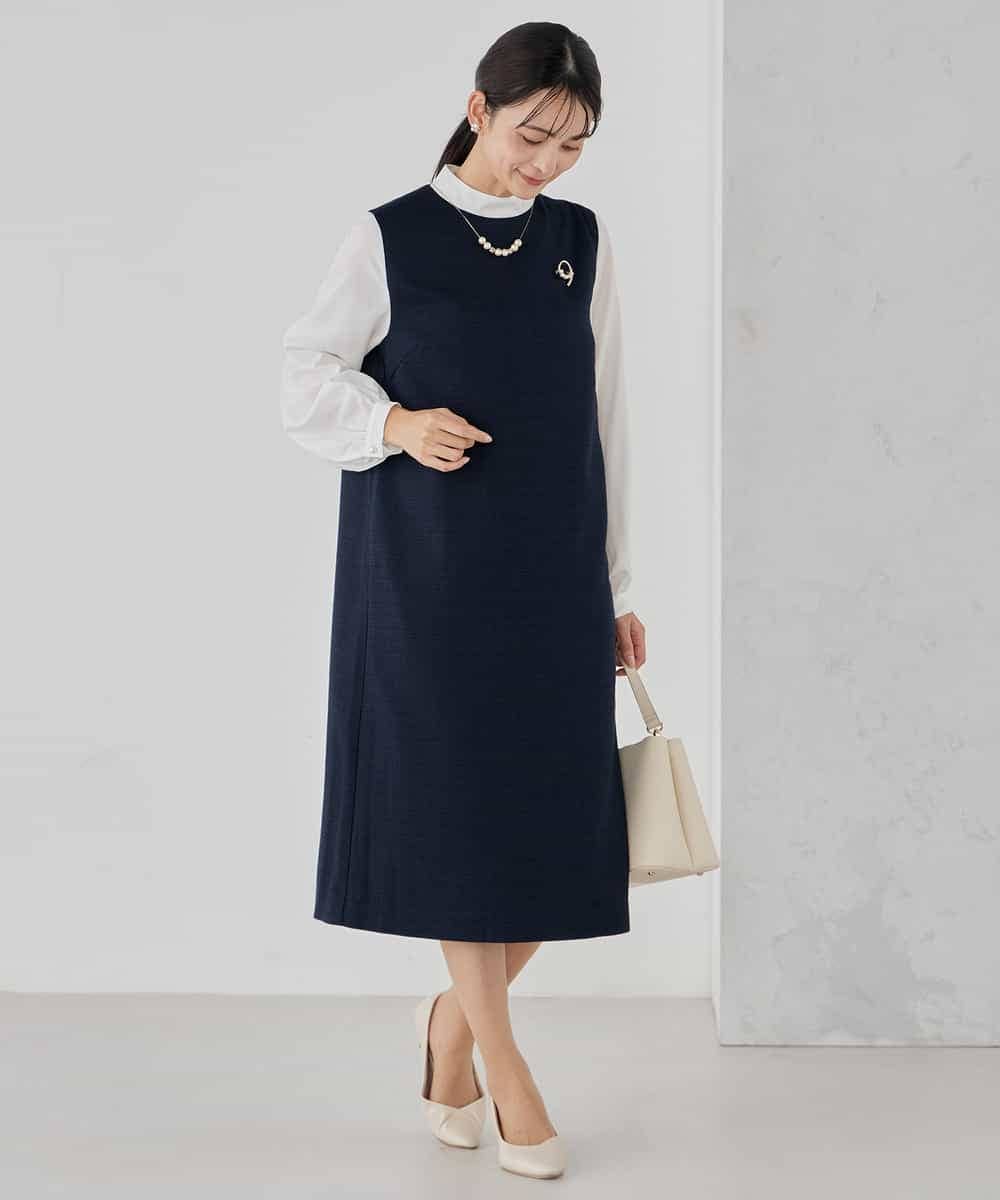 ツイードボウタイワンピース(ワンピース) | a.v.v(アー・ヴェ・ヴェ