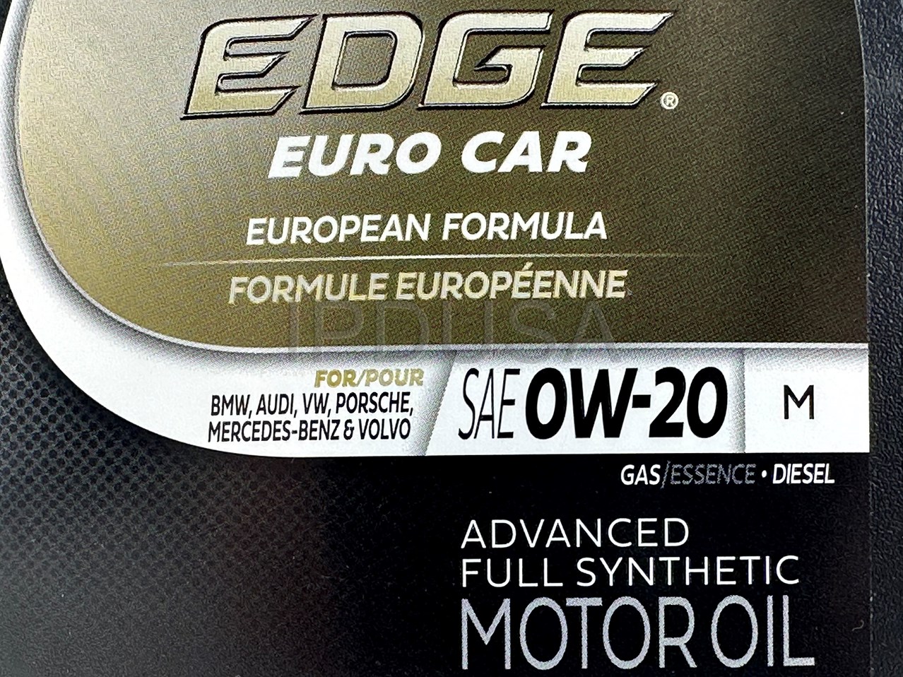 2019 Volvo XC40 T5 - Castrol Edge Euro Car M 0W20 Synthetic Engine