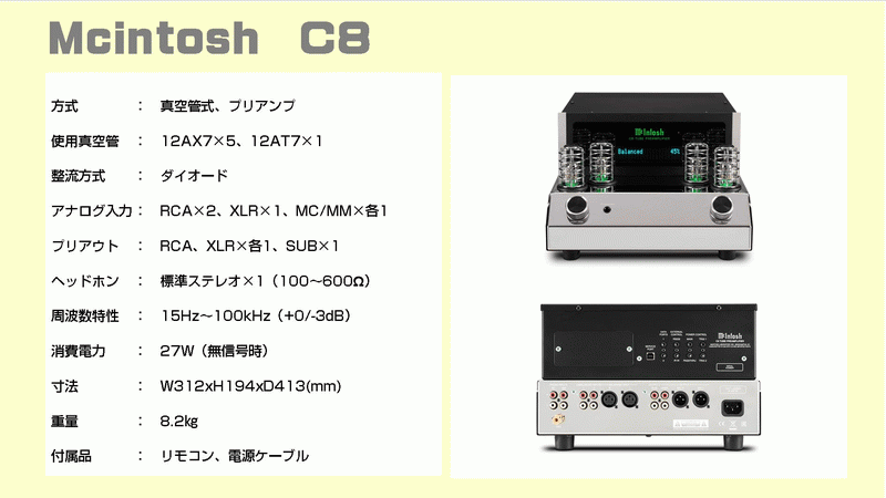 Mcintosh mark-levinson MANLEY アメリカ製セパレートアンプ 聞き比べ