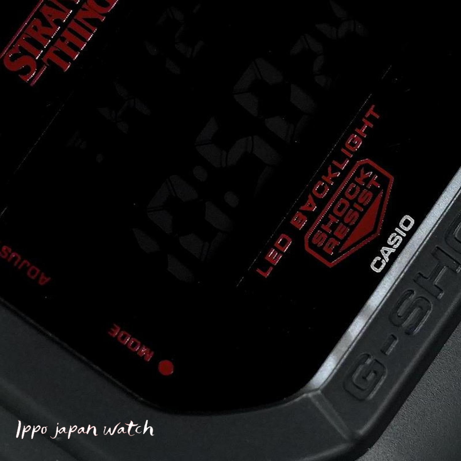 Casio G-SHOCK DW-5600STT-1JR Stranger Things Collaboration digital