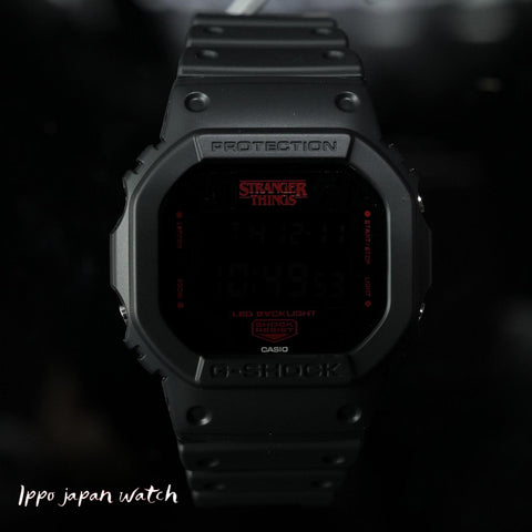 Casio G-SHOCK DW-5600STT-1JR Stranger Things Collaboration digital