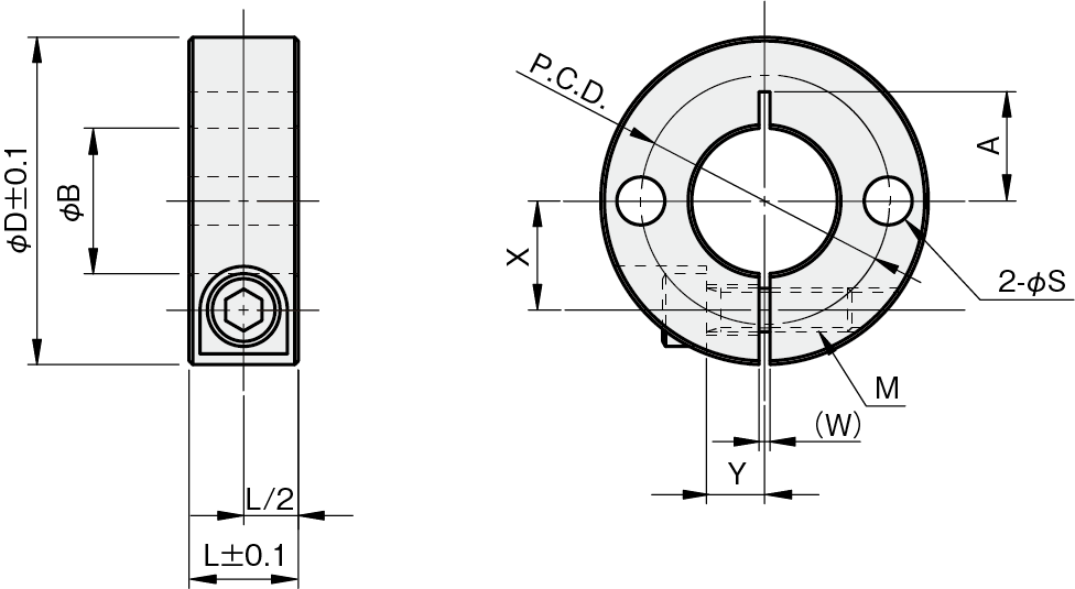 SCS3515MP2 ｜ 機械部品・FA部品の通販【岩田製作所】