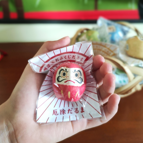 Good Luck Omikuji Daruma doll - j-okini - Products from Japan