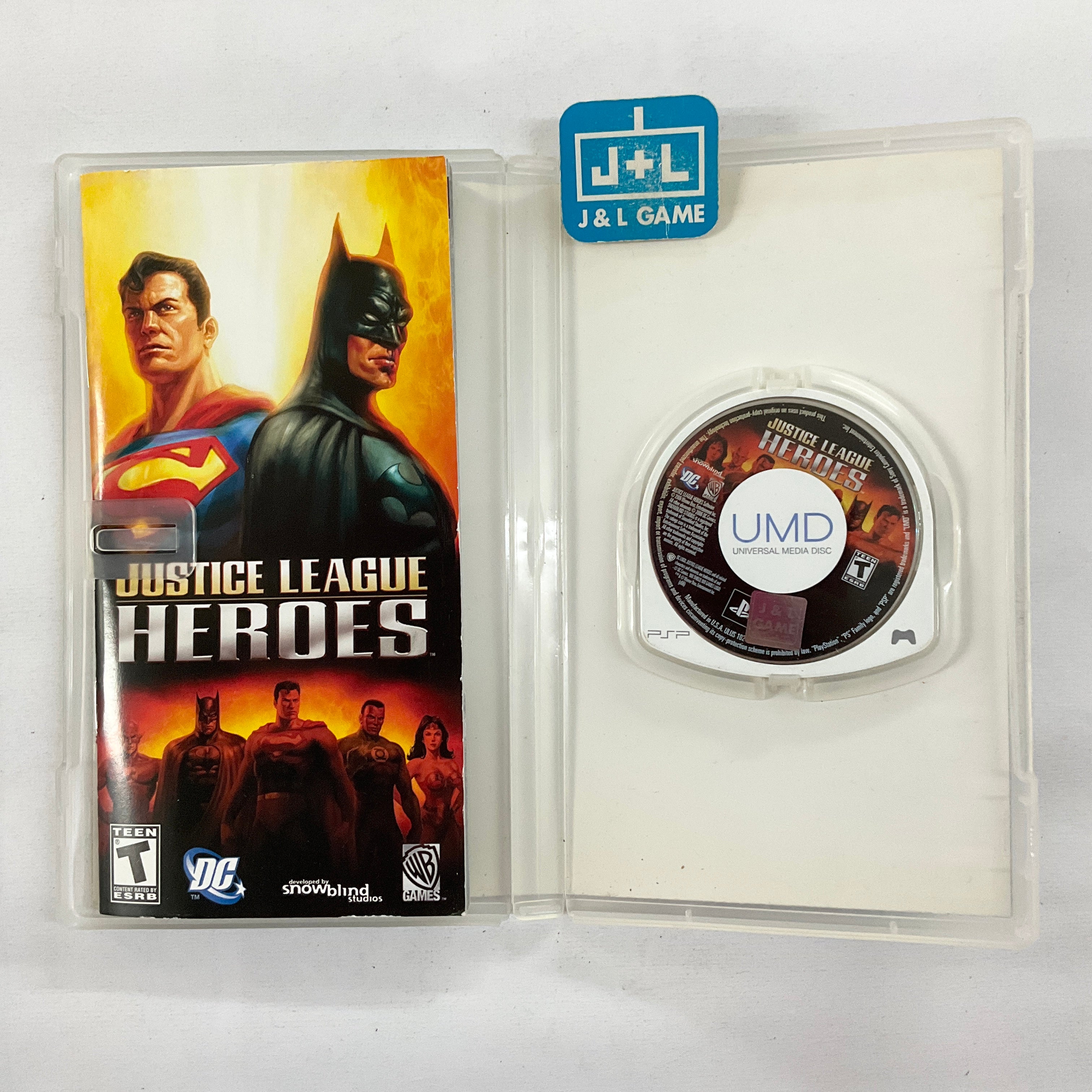 Justice League Heroes - Sony PSP [Pre-Owned] | J&L Game