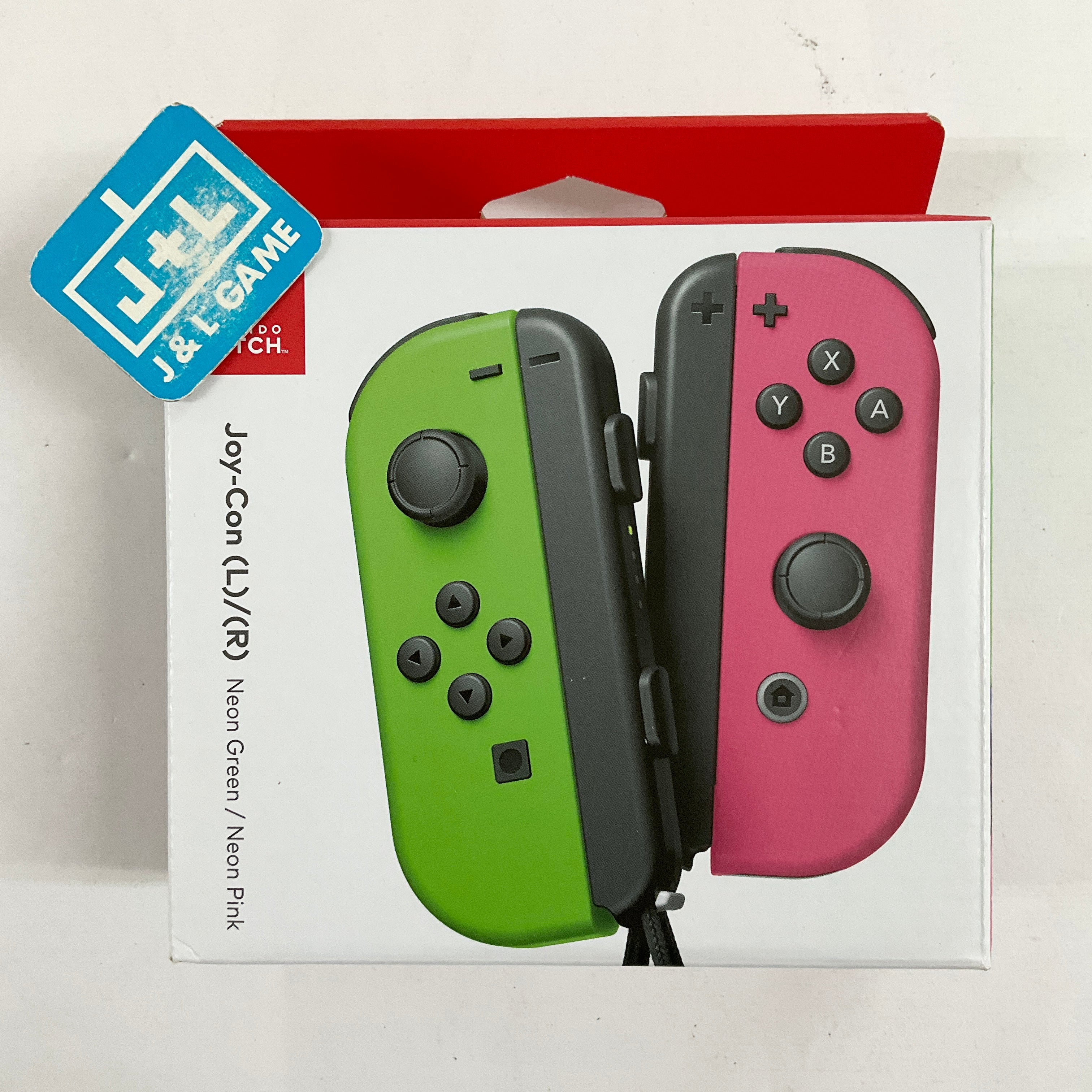 Nintendo Switch Joy-Con (L)/(R) (Neon Green/Neon Pink) - (NSW