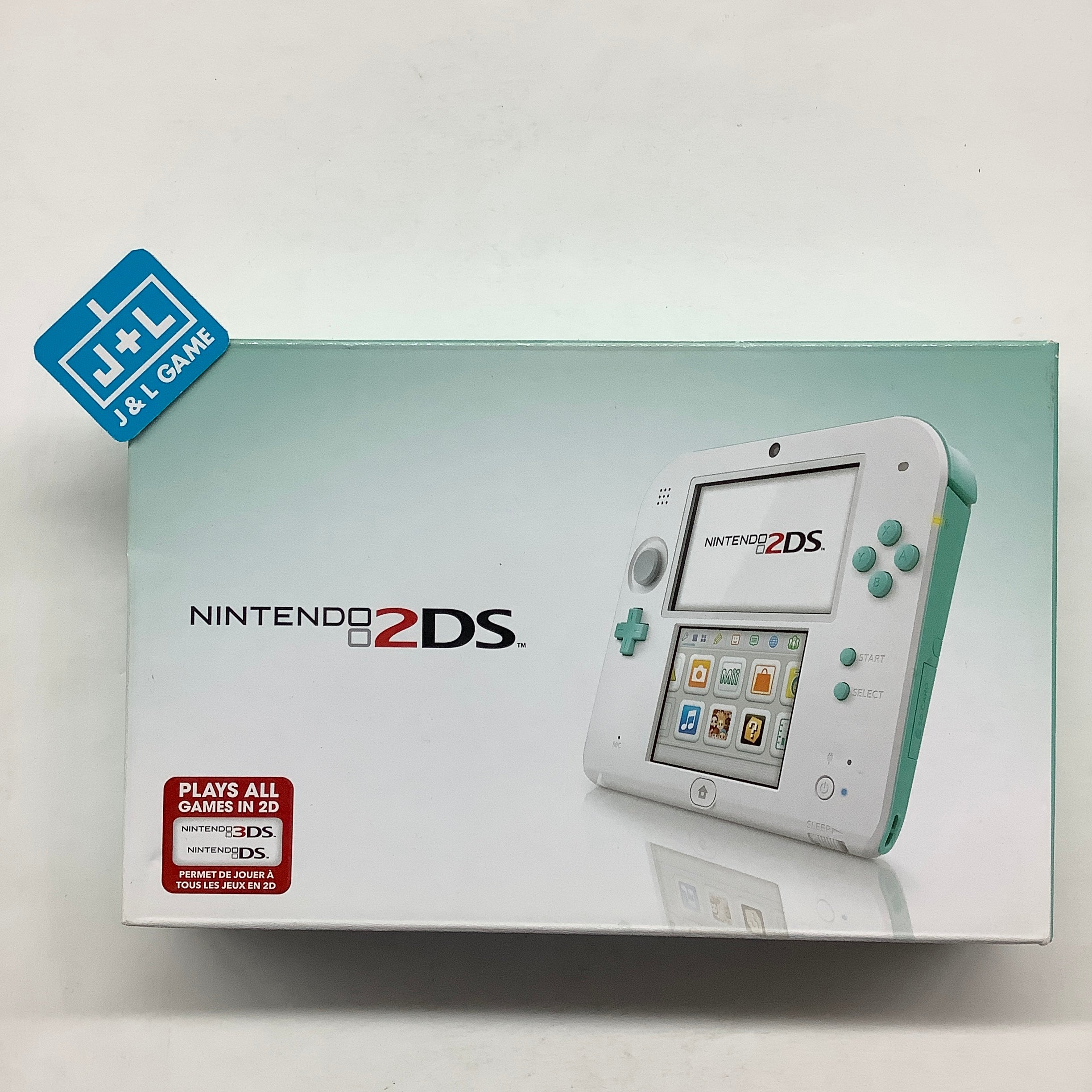 Nintendo 2DS Console (Sea Green) - Nintendo 3DS | J&L Game