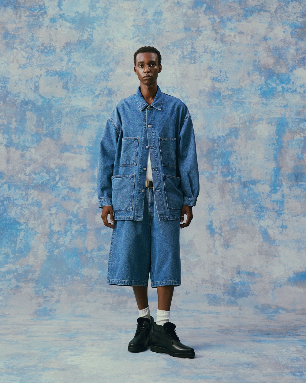 COOTIE PRODUCTIONS/Denim Coverall（Indigo Hard Wash）［デニム