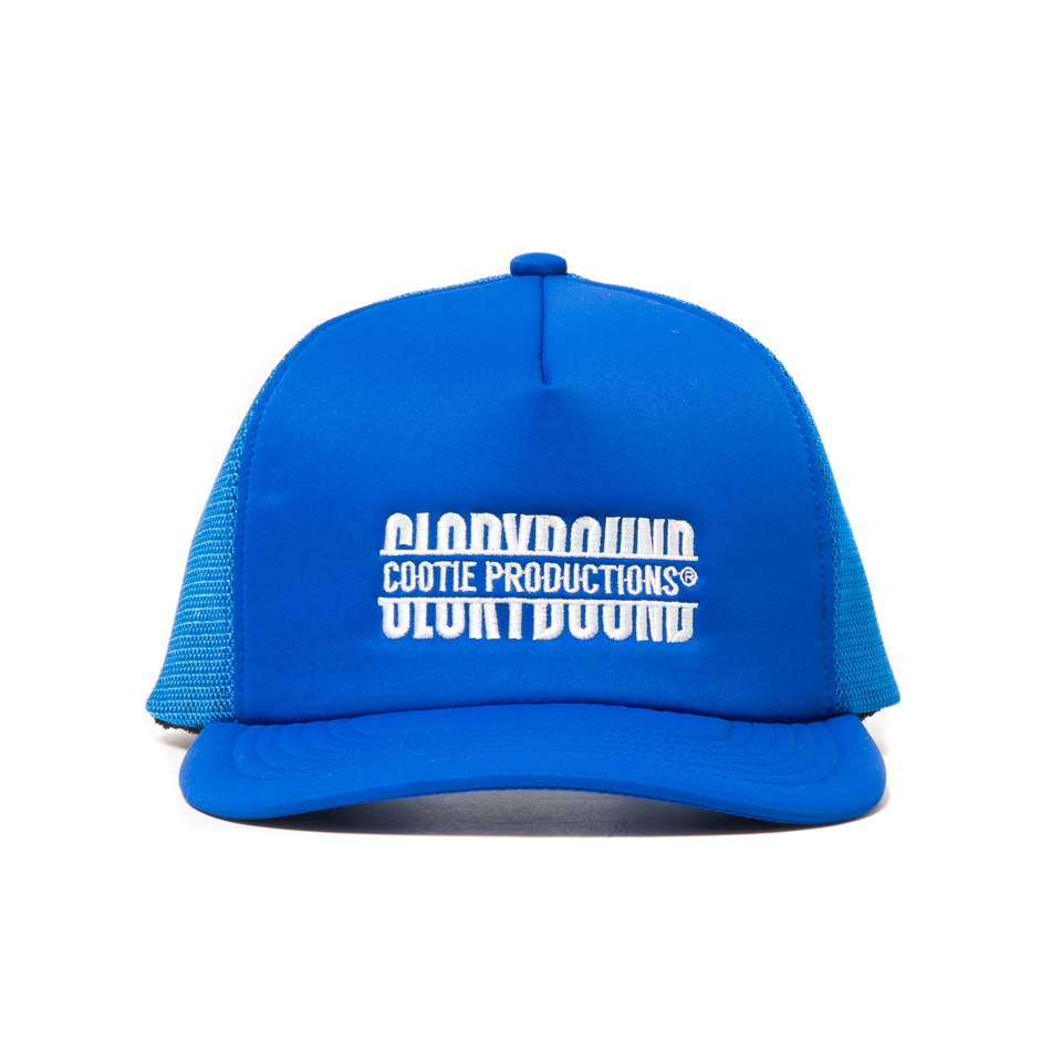 COOTIE PRODUCTIONS/Polyester Twill 5 Panel Mesh Cap（Blue）［5