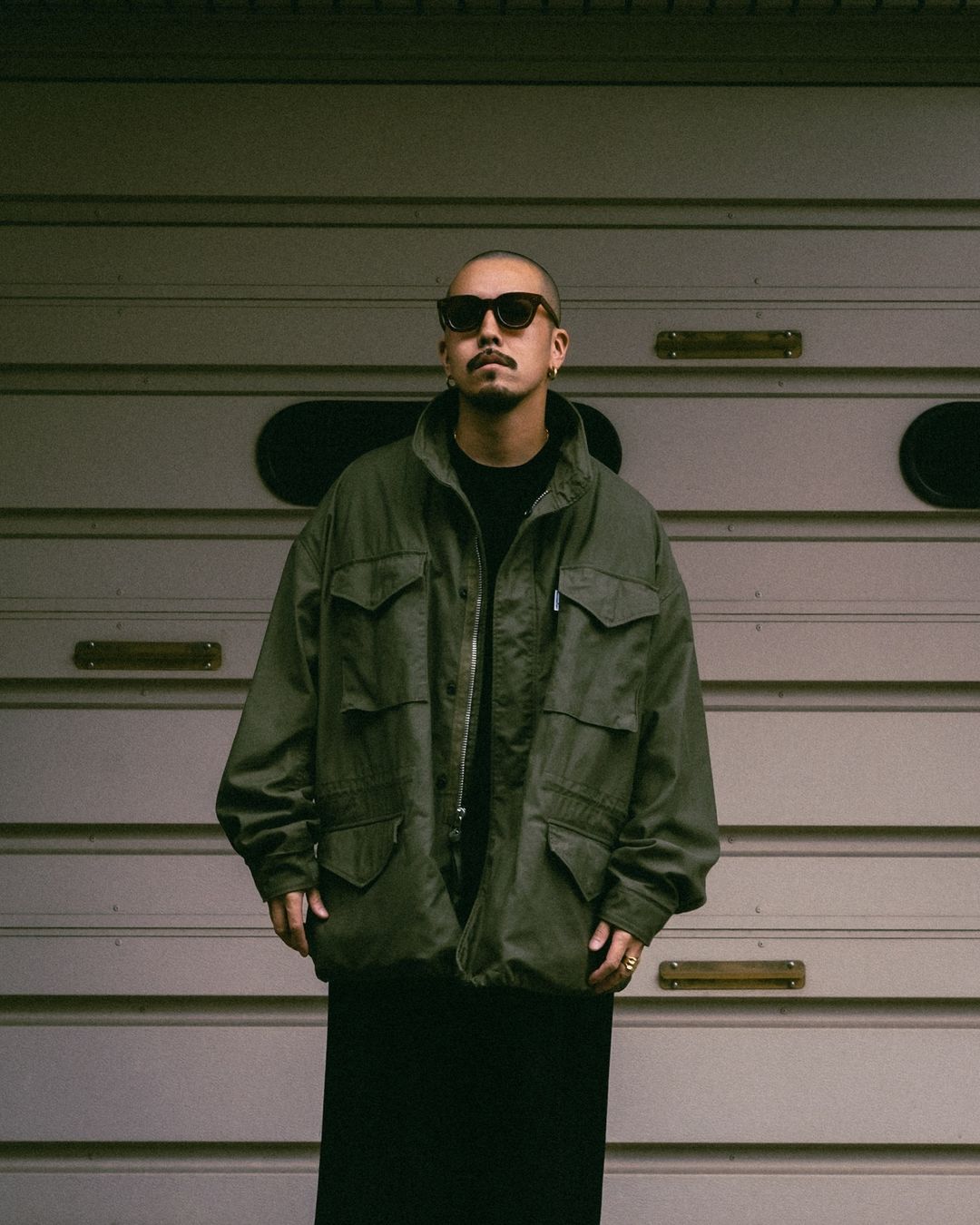 COOTIE PRODUCTIONS/Error Fit M-65 Field Jacket（Olive）［エラー