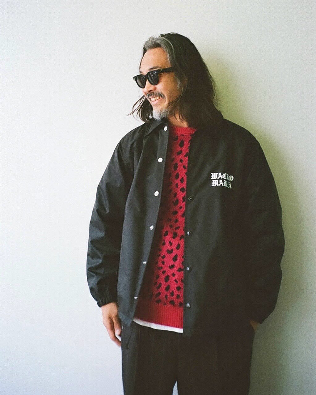 WACKO MARIA/COACH JACKET（BLACK）［コーチJKT-25春夏］ - JONAS