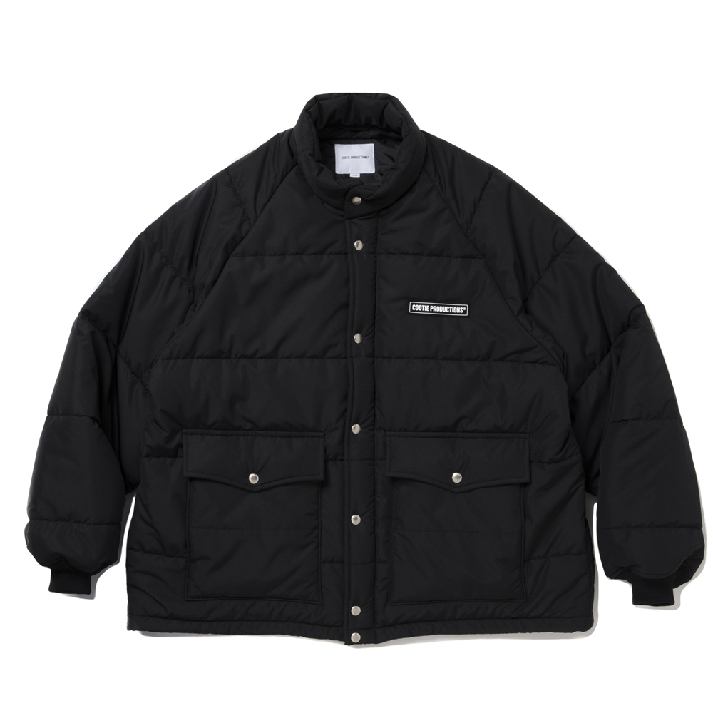 COOTIE PRODUCTIONS/Error Fit Padded Racing Jacket（Black）［エラー
