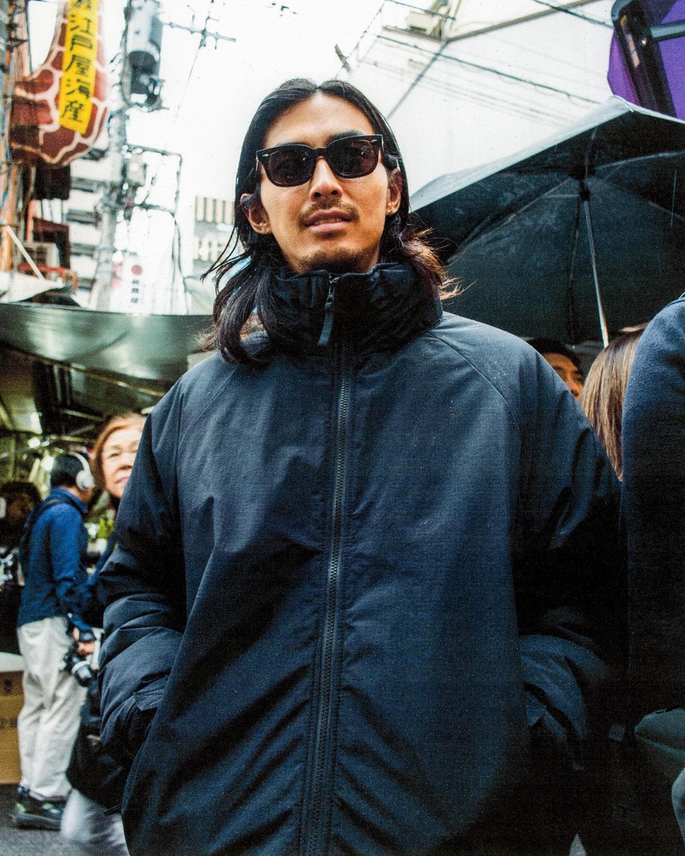 WACKO MARIA/WILD THINGS / HAPPY JACKET（BLACK）［ハッピーJKT-25