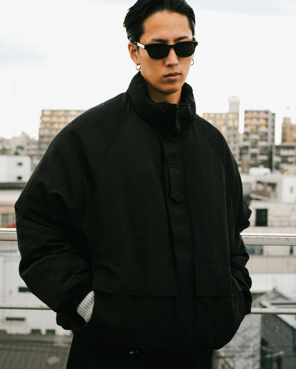 COOTIE PRODUCTIONS/N/L Weather Down Jacket（Black）［ダウンJKT-25