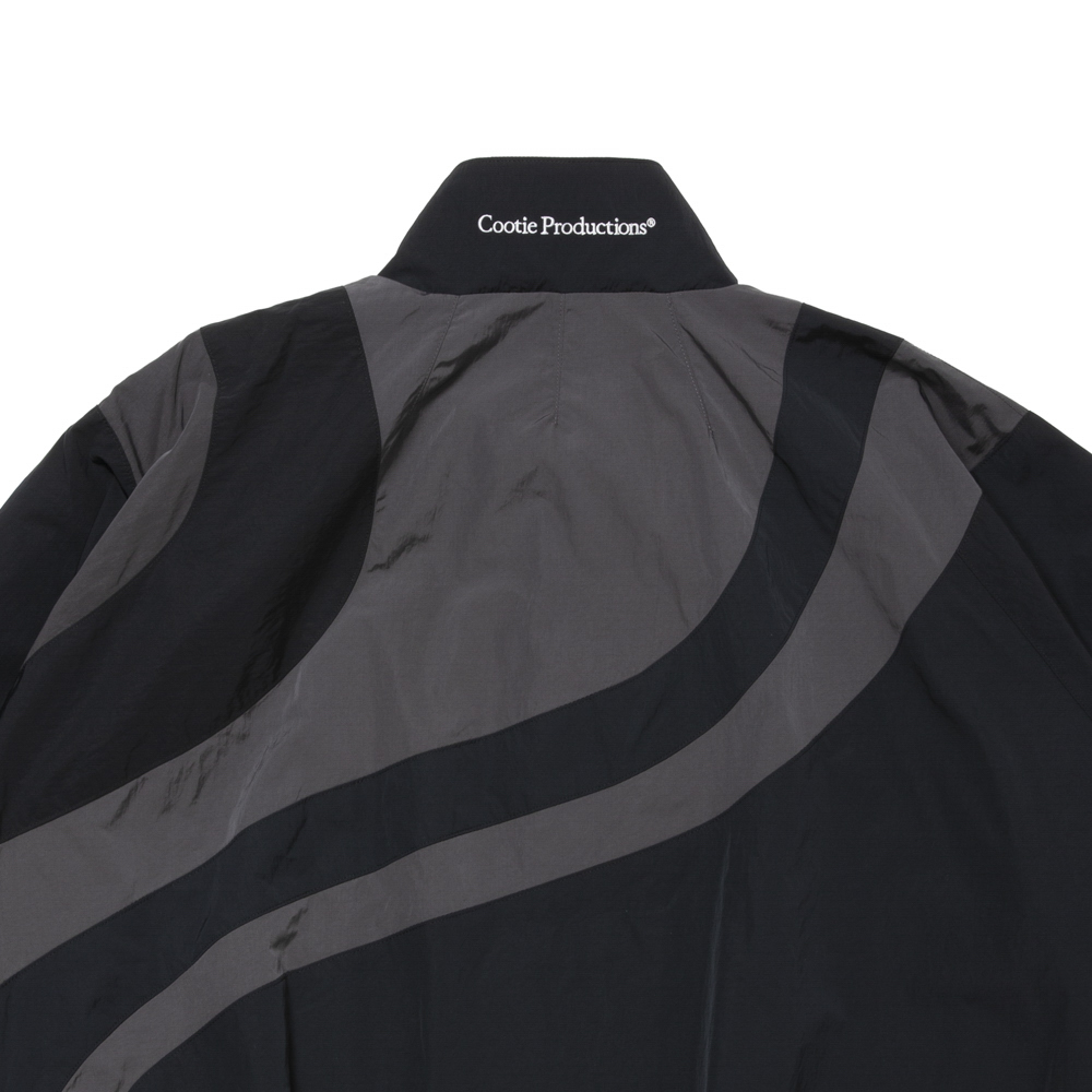 COOTIE PRODUCTIONS/Nylon Paneling Track Jacket（Black）［ナイロン