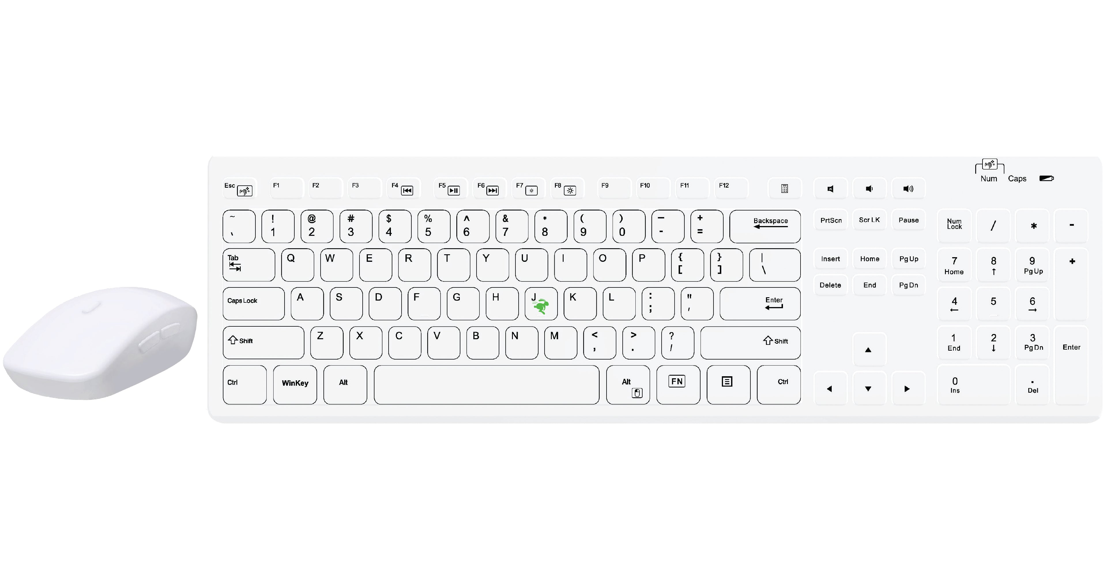 JP Wireless Washable Easy Clean Keyboard & Mouse Set – JoPak Tech